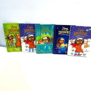 5 Zoey and Sassafras Scholastic Books by Asia Citro